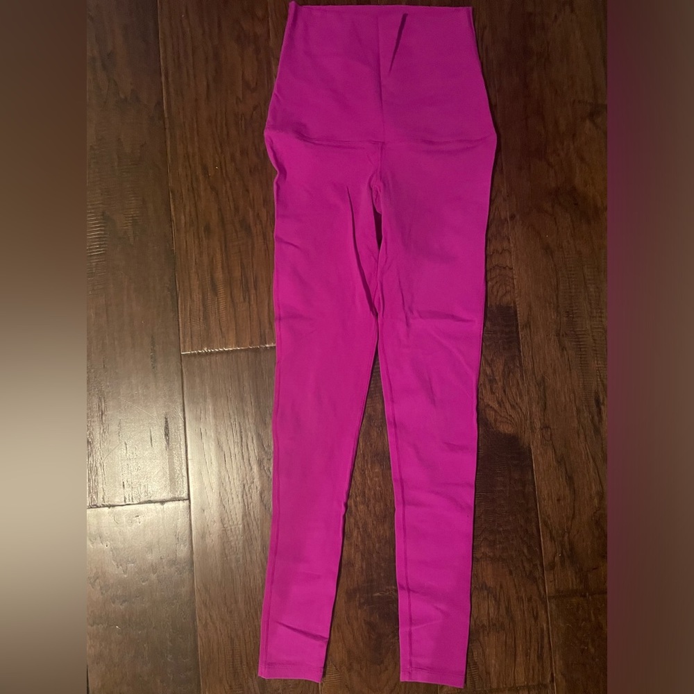 Pure barre splits59 leggings / yoga pants color: magenta, size small